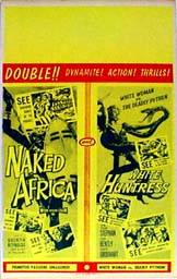 image of Naked Africa / White Huntress movie poster